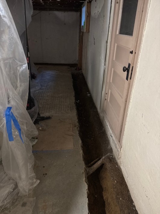 Trenches dug portland