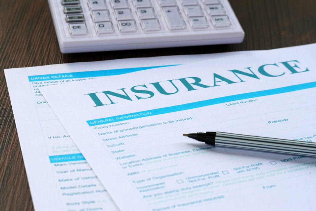 Insurance form
