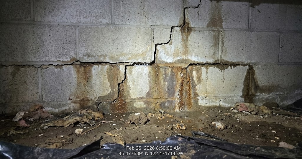 How to tell if a foundation crack is serious in a Portland home