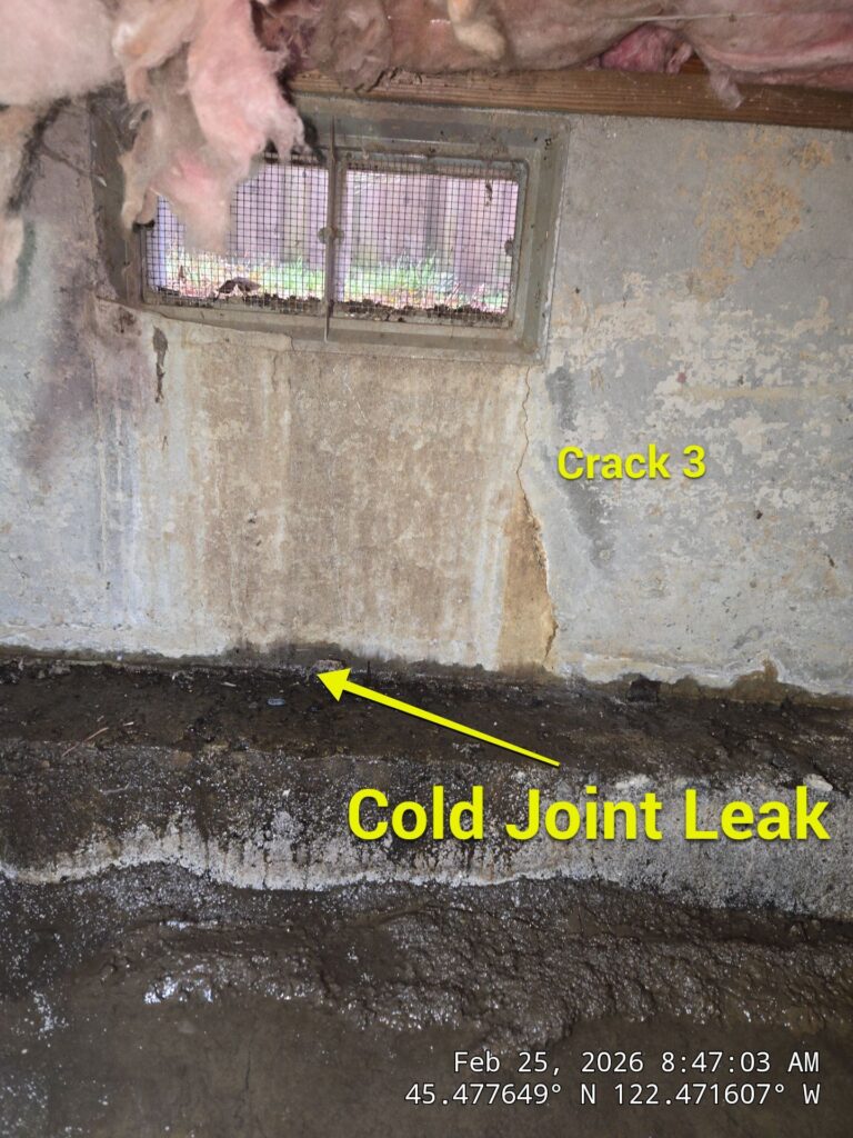 what causes basement walls to bow inward with horizontal cracking in Portland Oregon home requiring immediate foundation repair